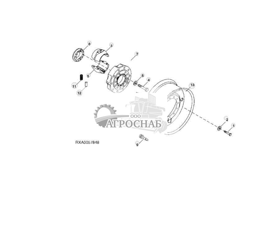 Steel Disk Rear Wheels (10-Bolt Hub) (Heavy Duty) (Inner And Dual) 